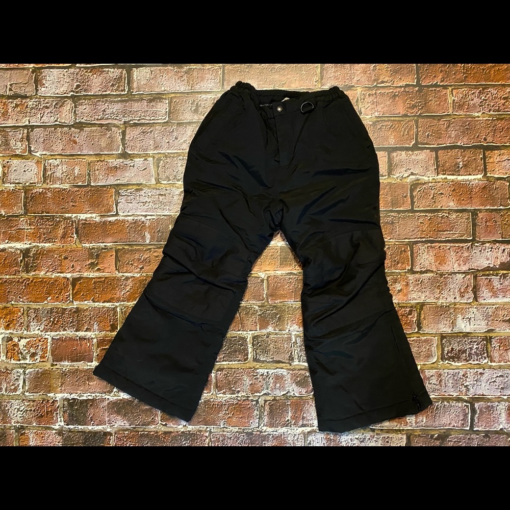 EUC Kids Lands’ End Waterproof Insulated Iron Knee Winter Snow Pants SZ 5